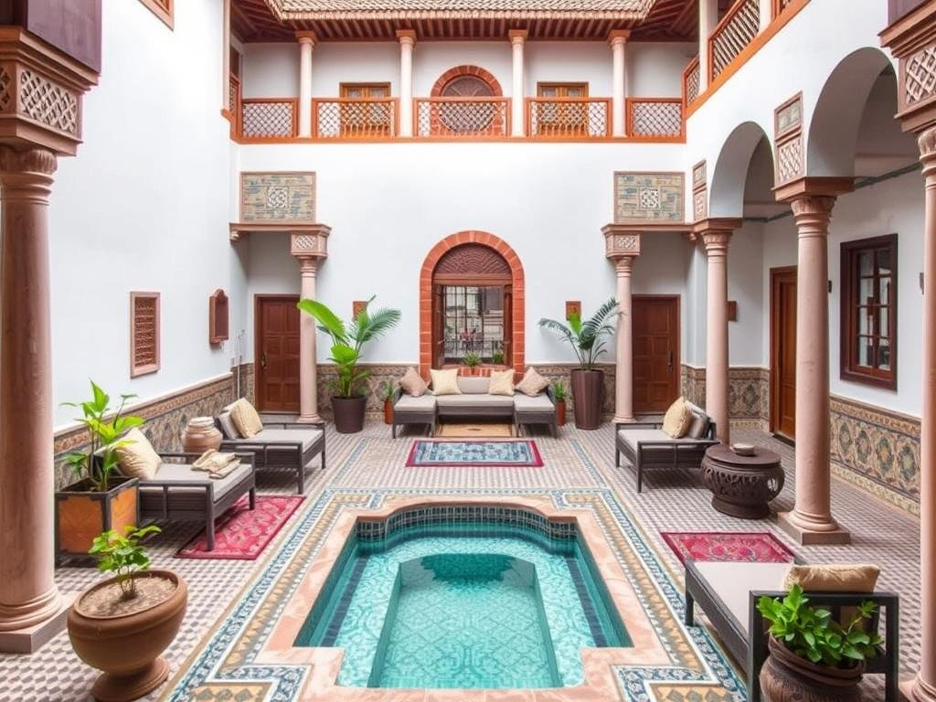 A mid-range entire riad available for exclusive use on Airbnb in Marrakech A mid-range entire riad available for exclusive use on Airbnb in Marrakech